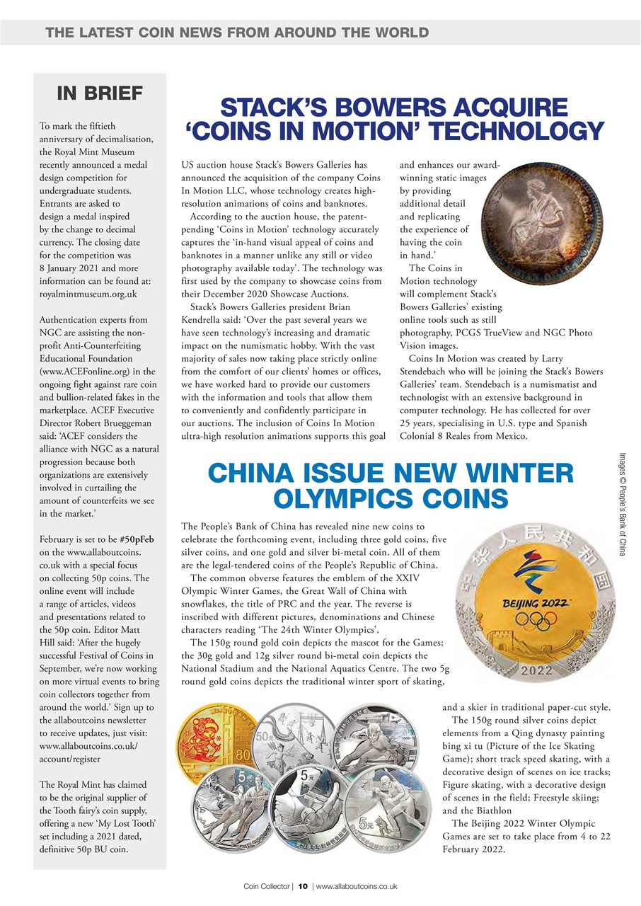 Coin Collector Preview Pages