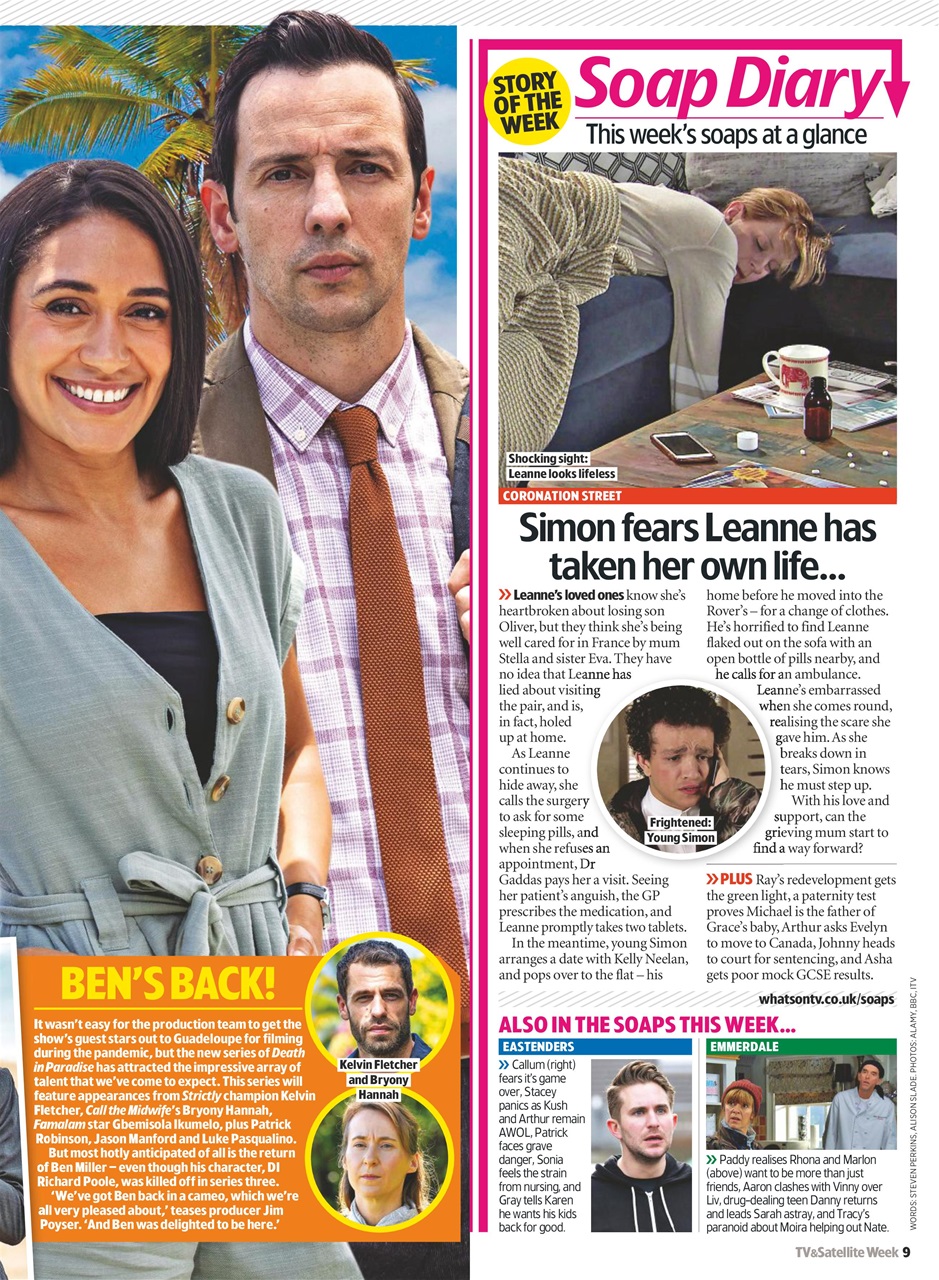 TV & Satellite Week Preview Pages