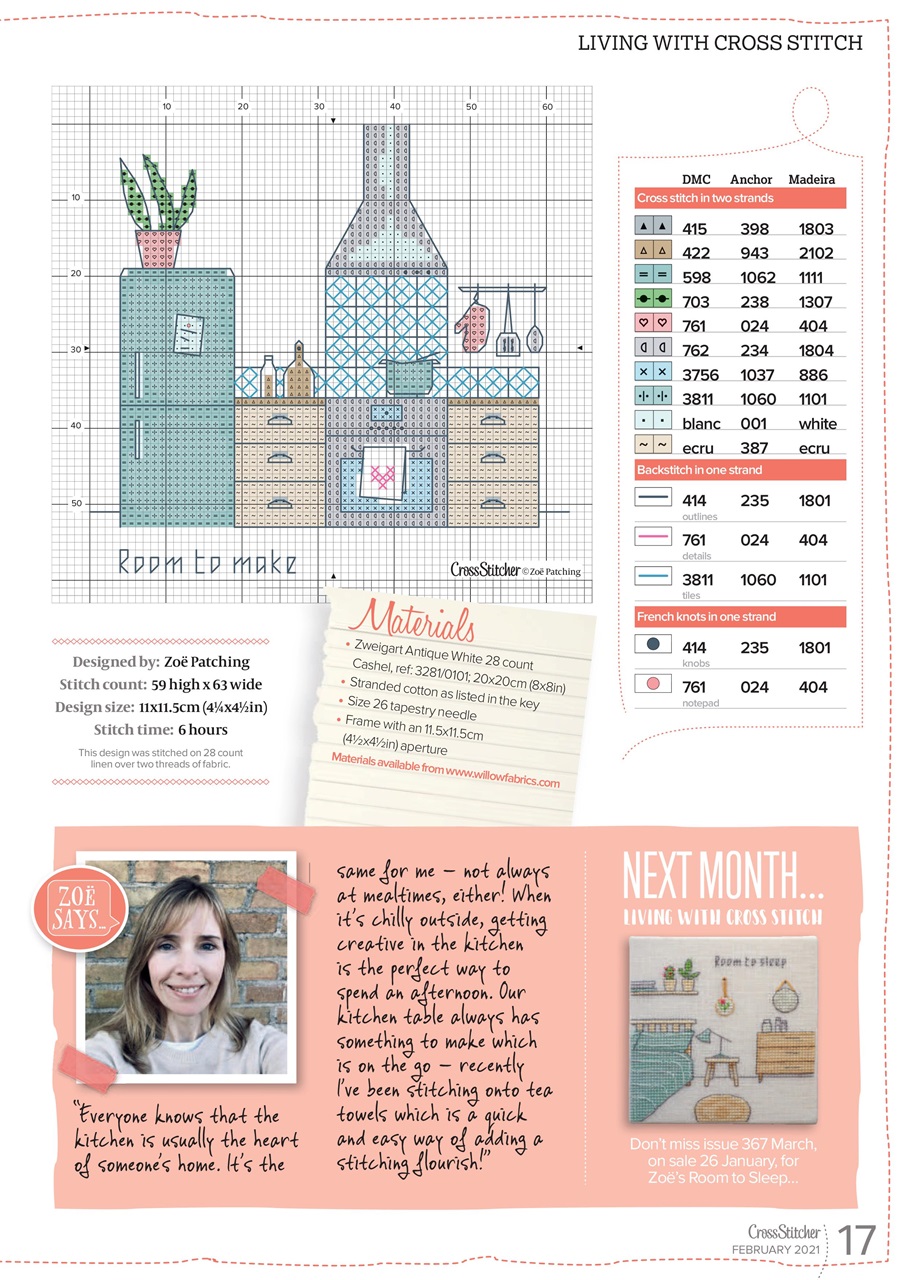 CrossStitcher Preview Pages