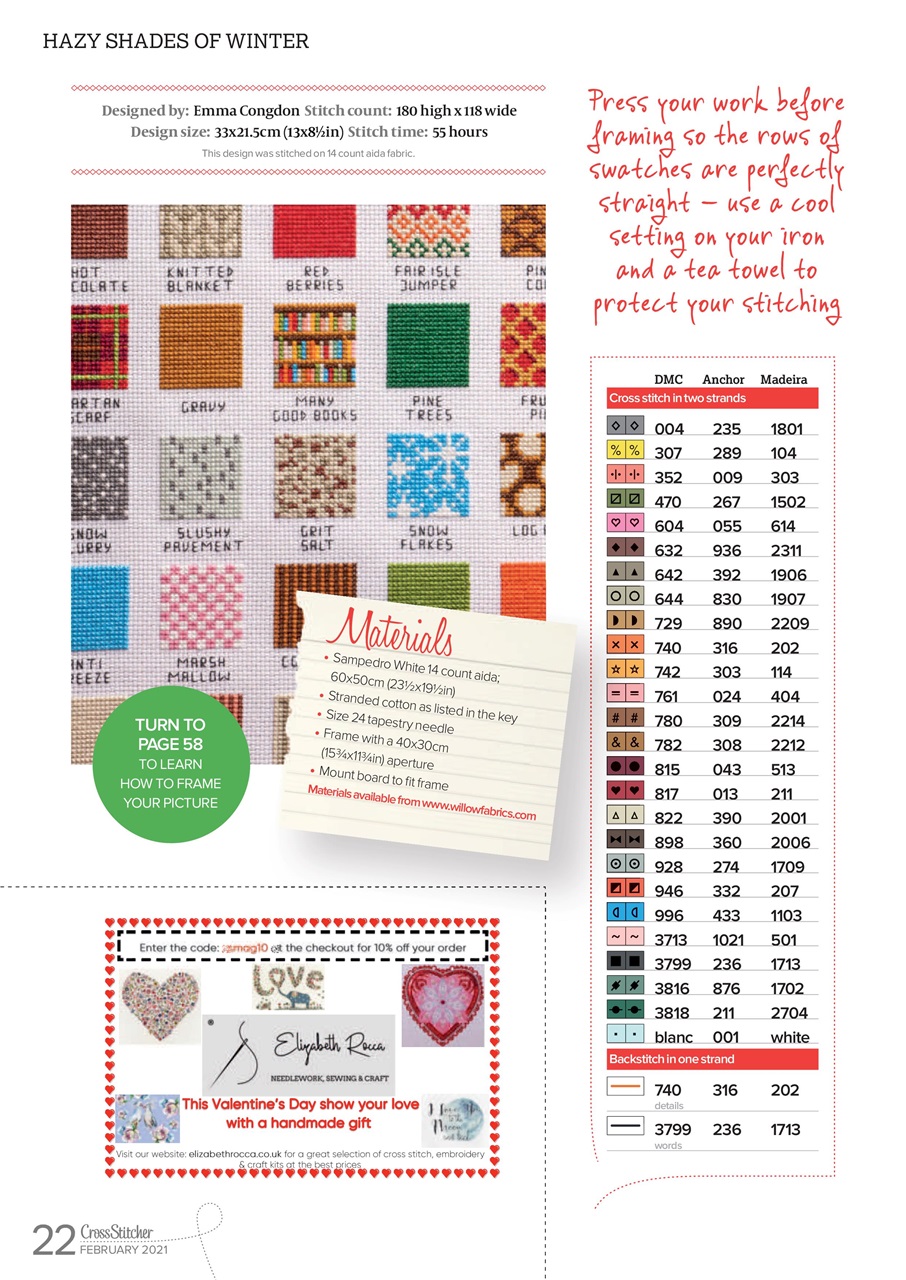 CrossStitcher Preview Pages
