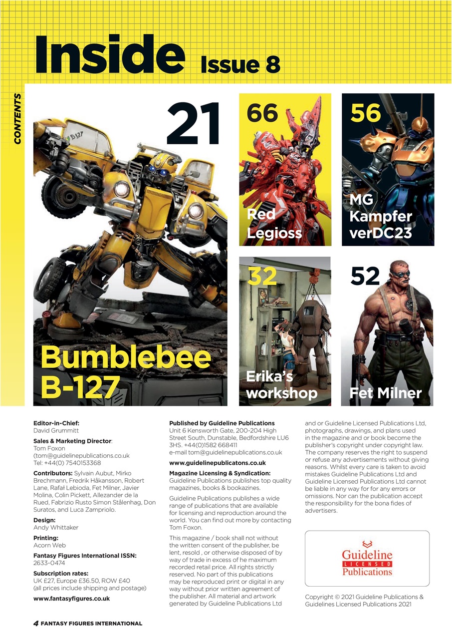 Fantasy Figures International Preview Pages