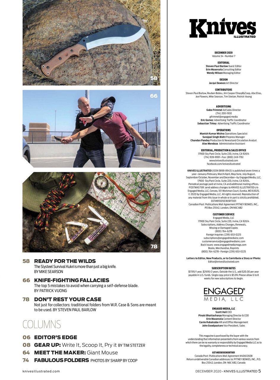 Knives Illustrated Preview Pages