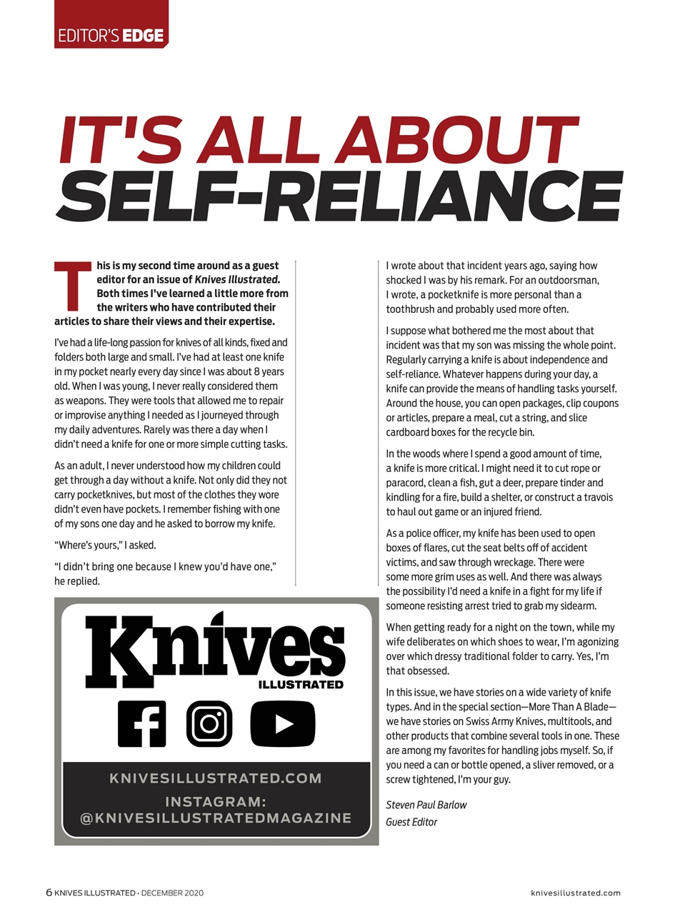 Knives Illustrated Preview Pages
