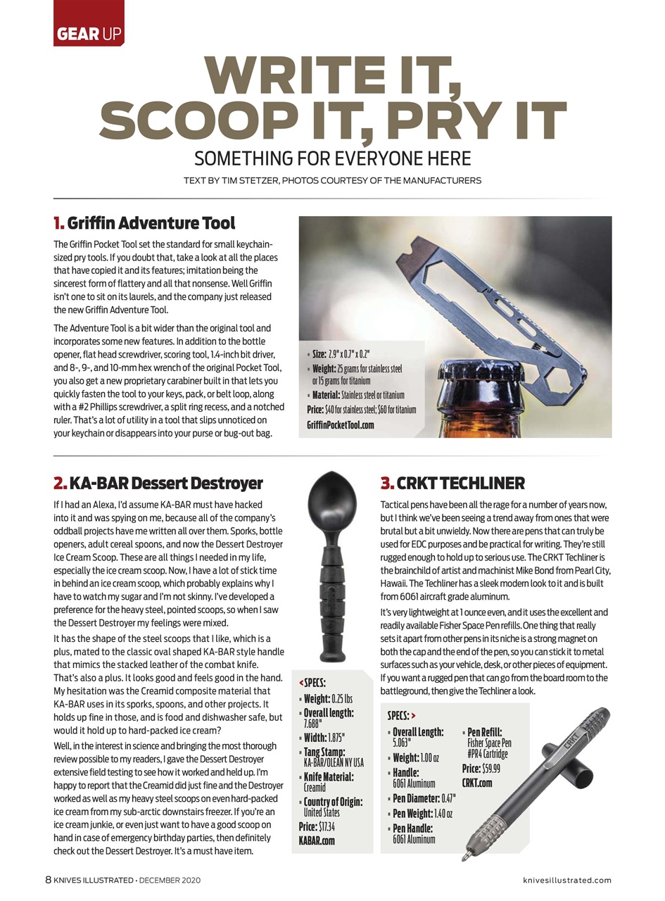 Knives Illustrated Preview Pages