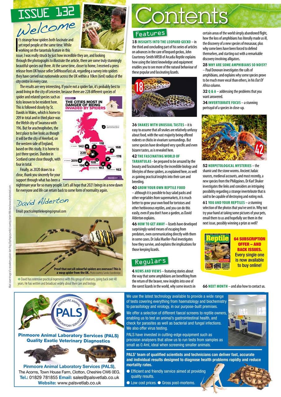 Practical Reptile Keeping Preview Pages