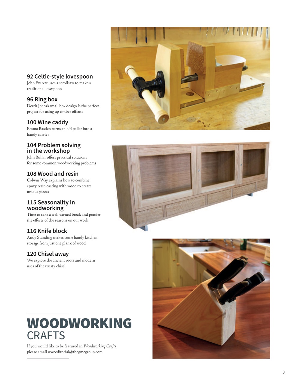 Woodworking Crafts Magazine Preview Pages