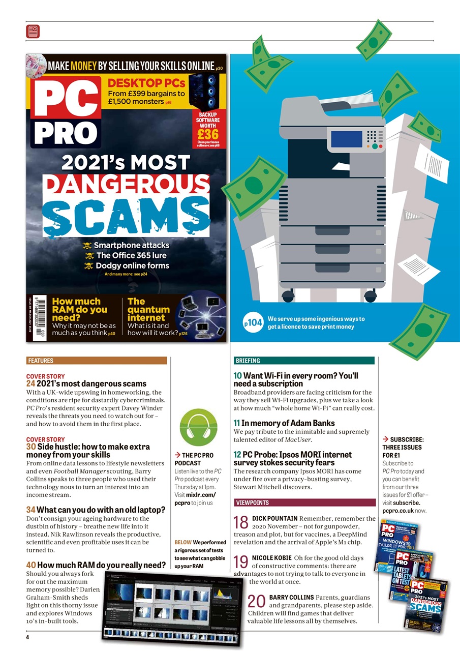 PC Pro Preview Pages