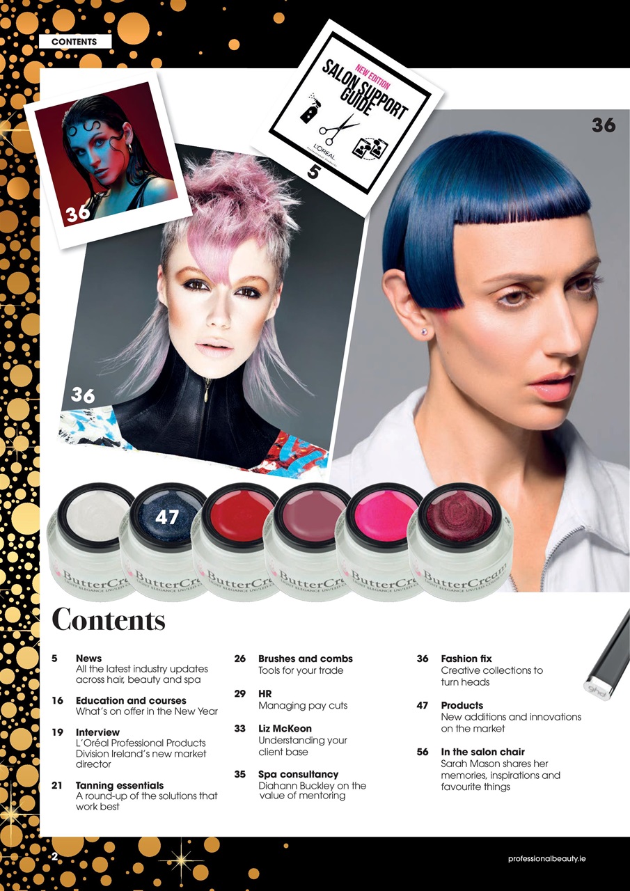 Professional Beauty & HJ Ireland Preview Pages