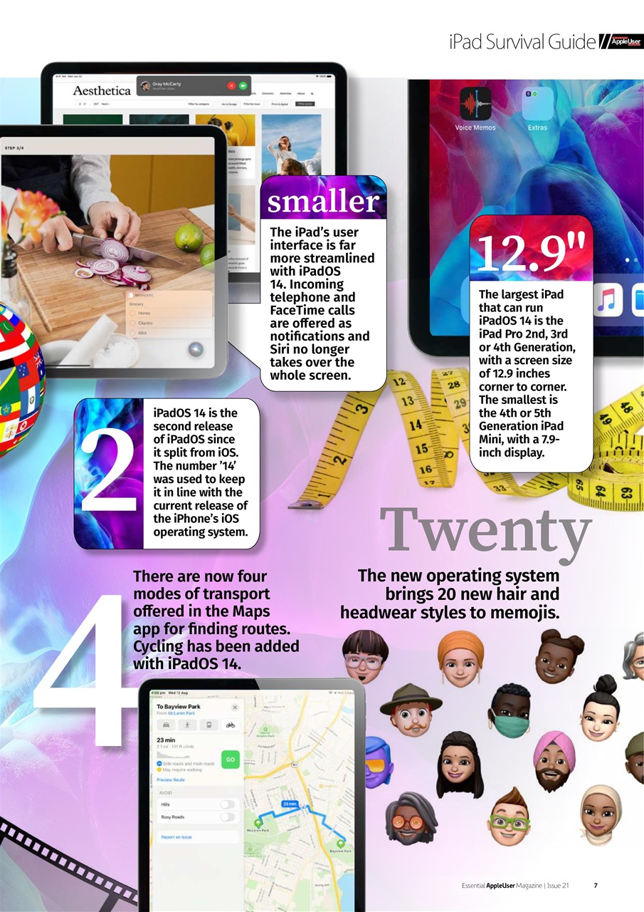 Essential Apple User Preview Pages