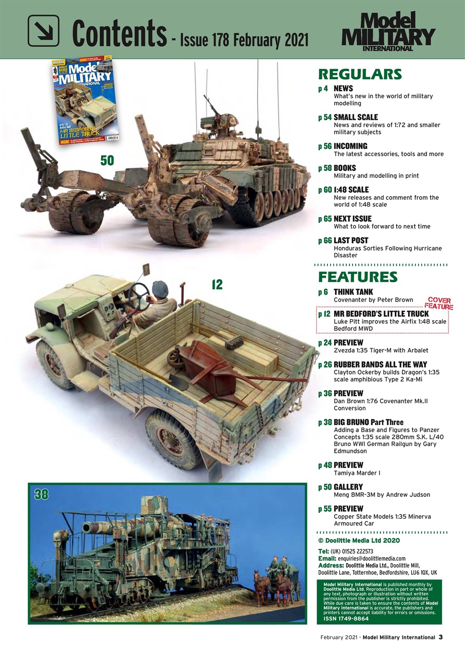 Military Modelling International Magazine Preview Pages