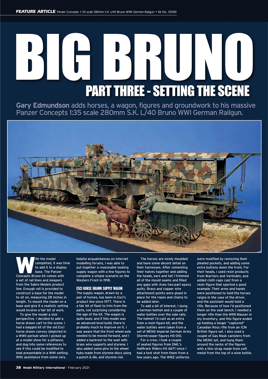 Military Modelling International Magazine Preview Pages
