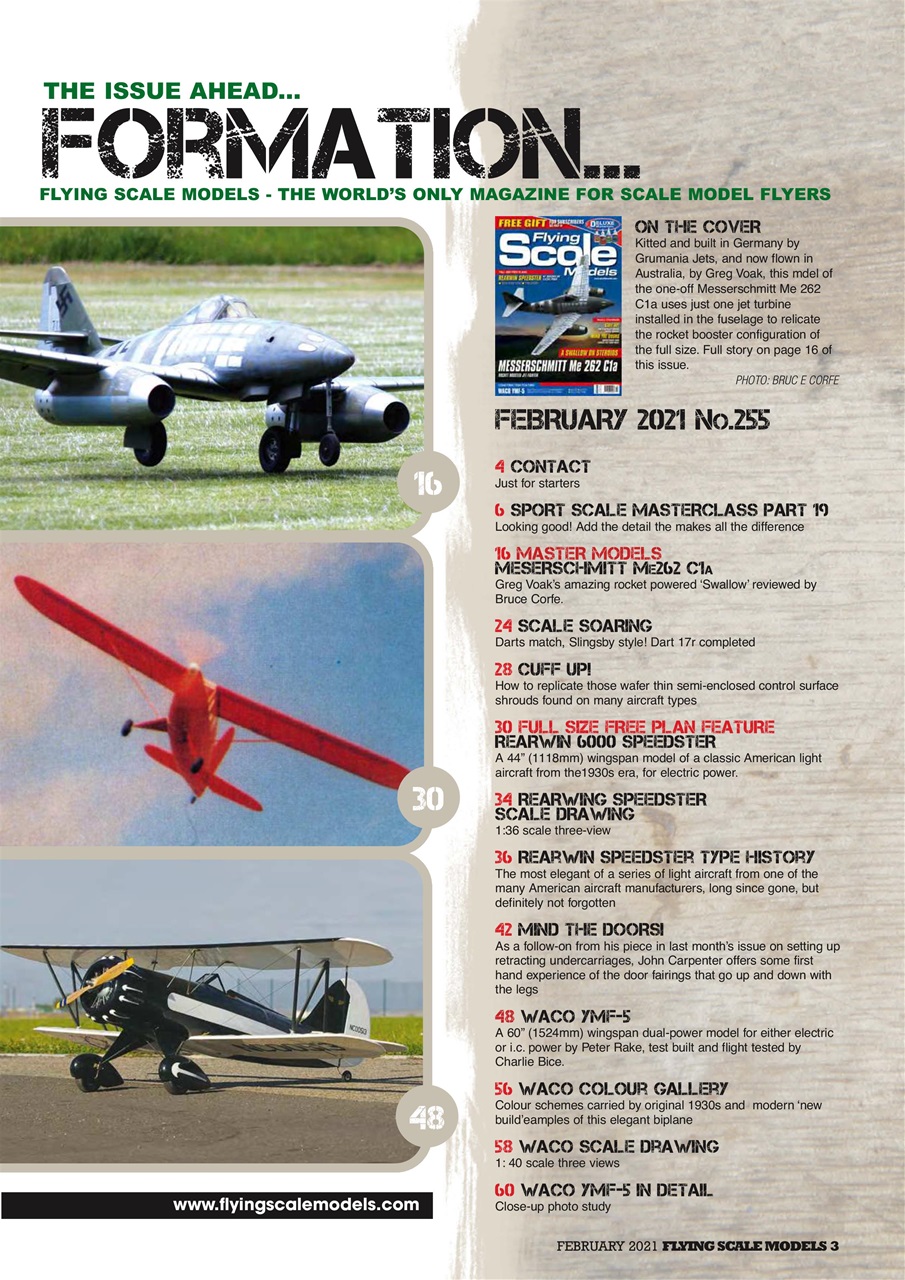 Radio Control Model Flyer Preview Pages