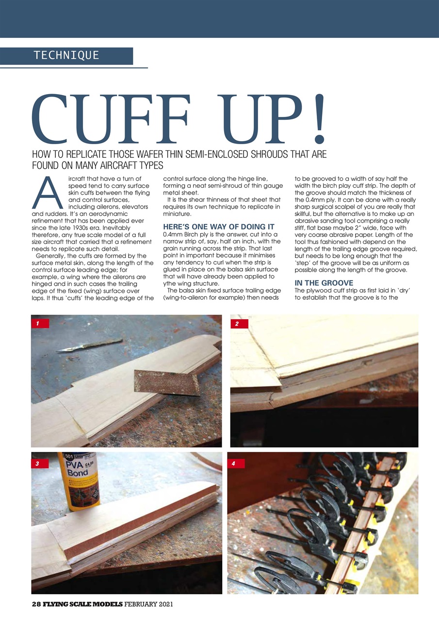 Radio Control Model Flyer Preview Pages