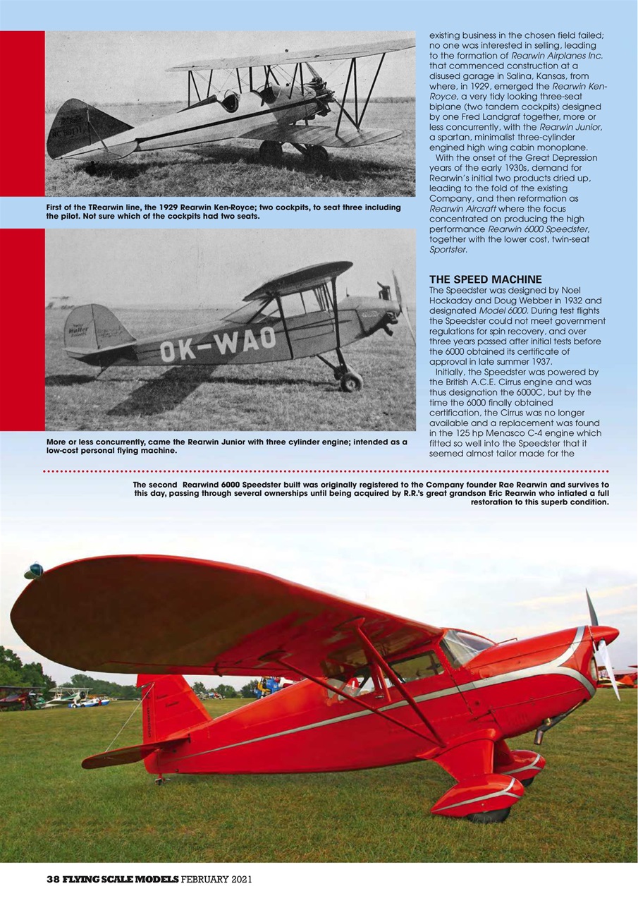 Radio Control Model Flyer Preview Pages