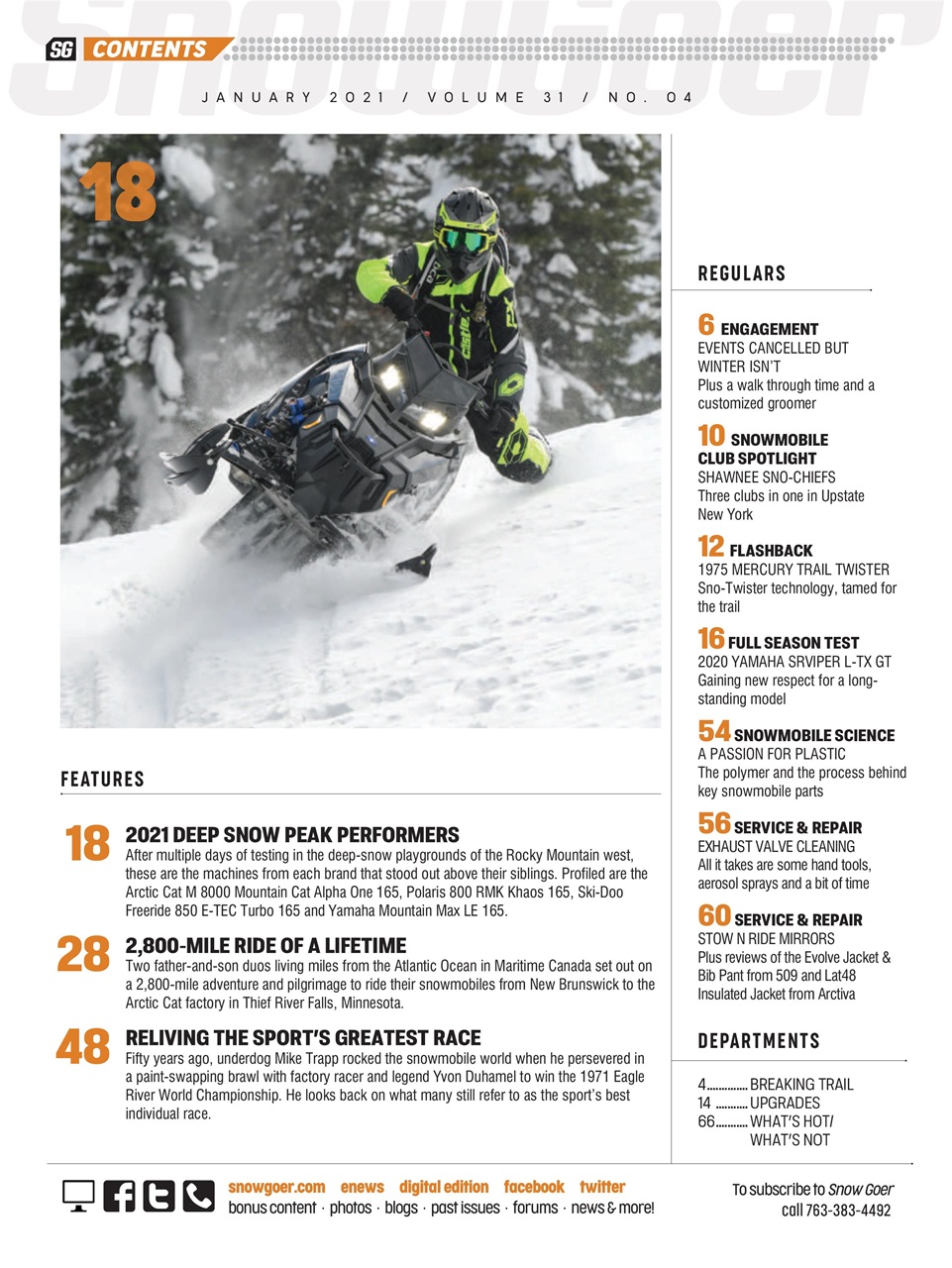 SnowGoer Preview Pages