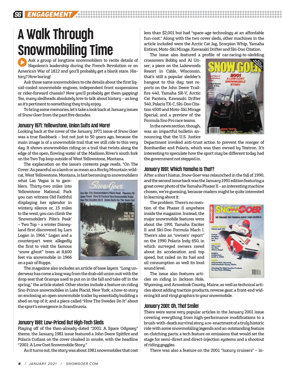 SnowGoer Preview Pages