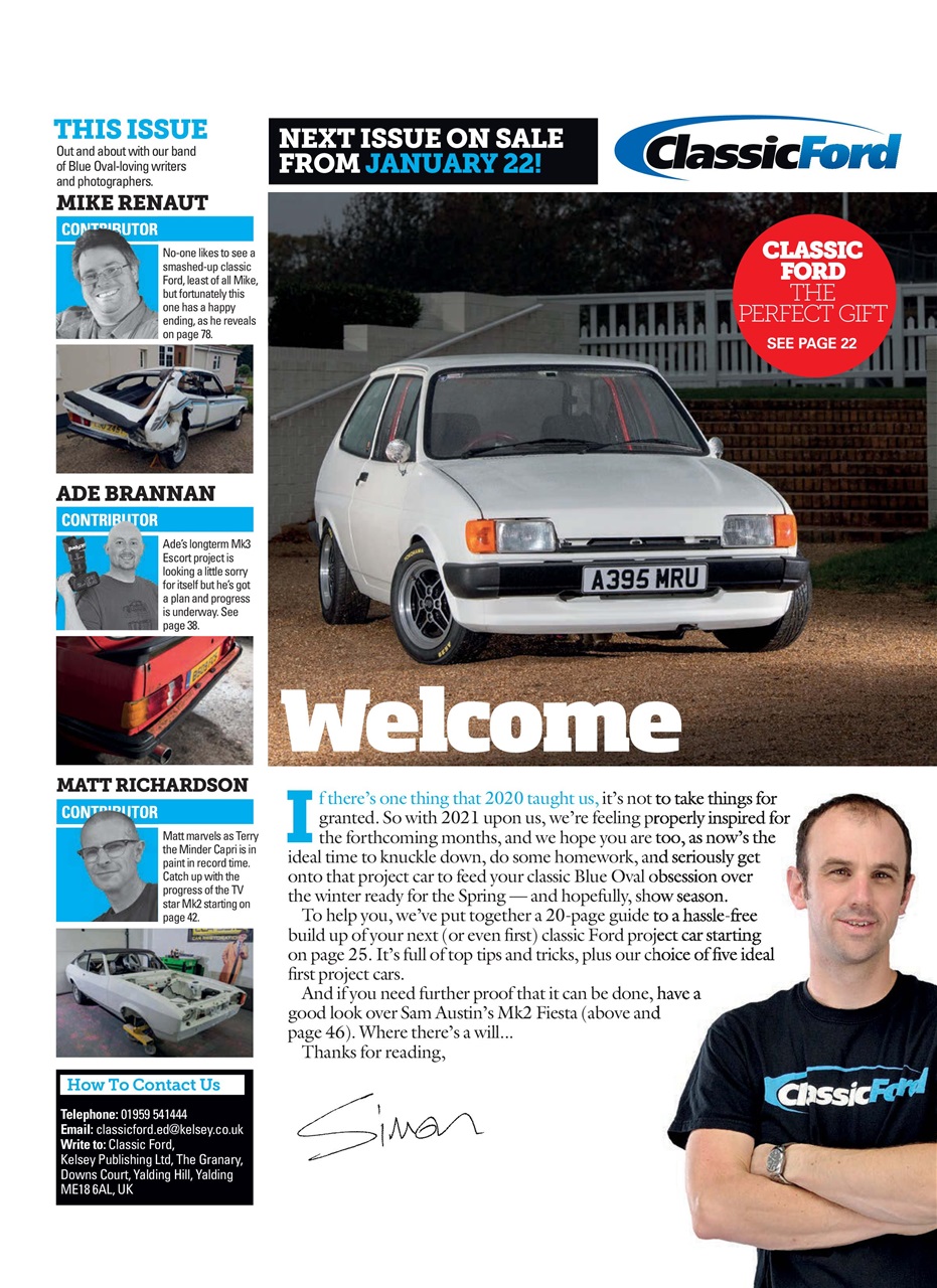 Classic Ford Preview Pages