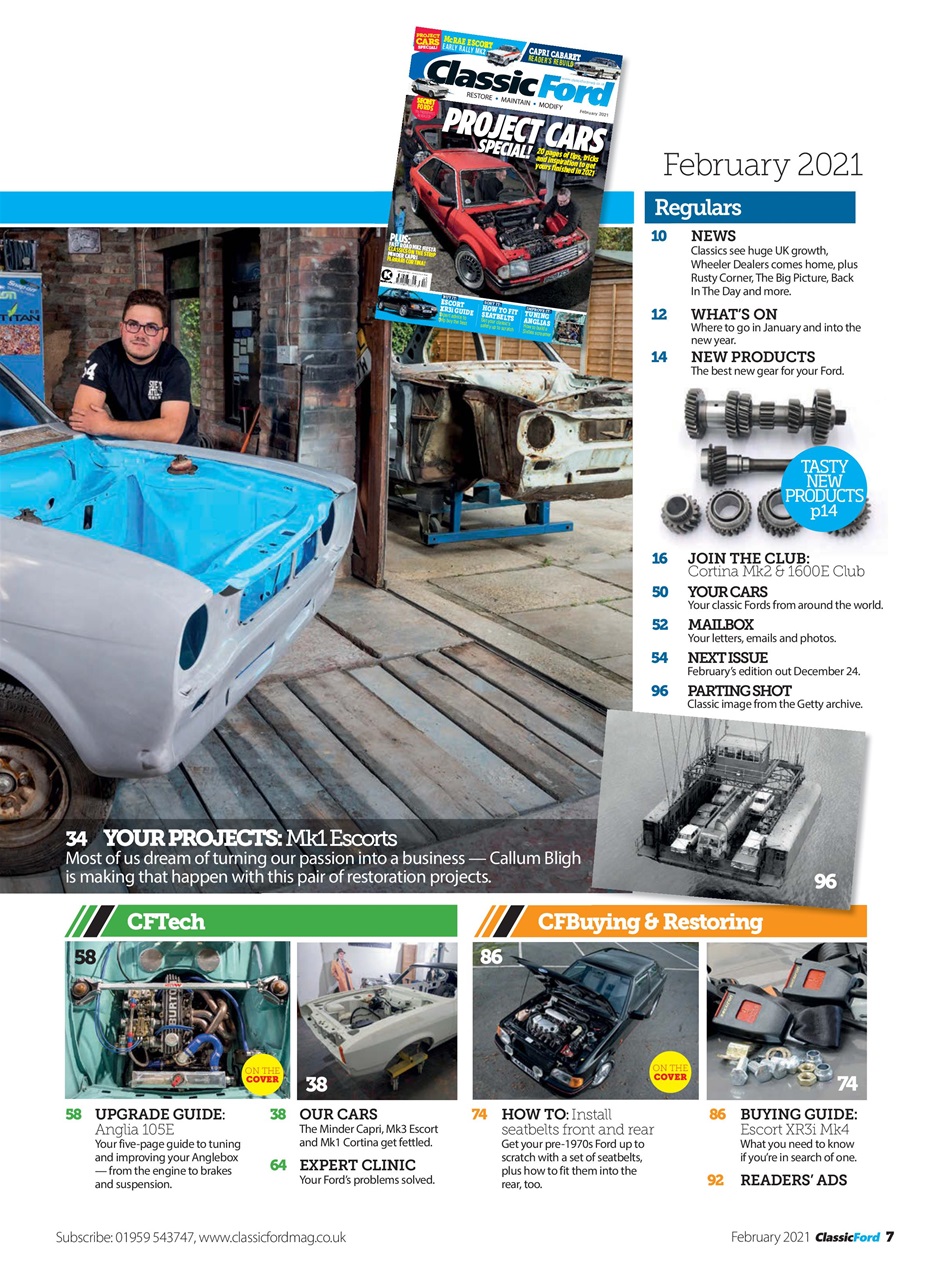 Classic Ford Preview Pages