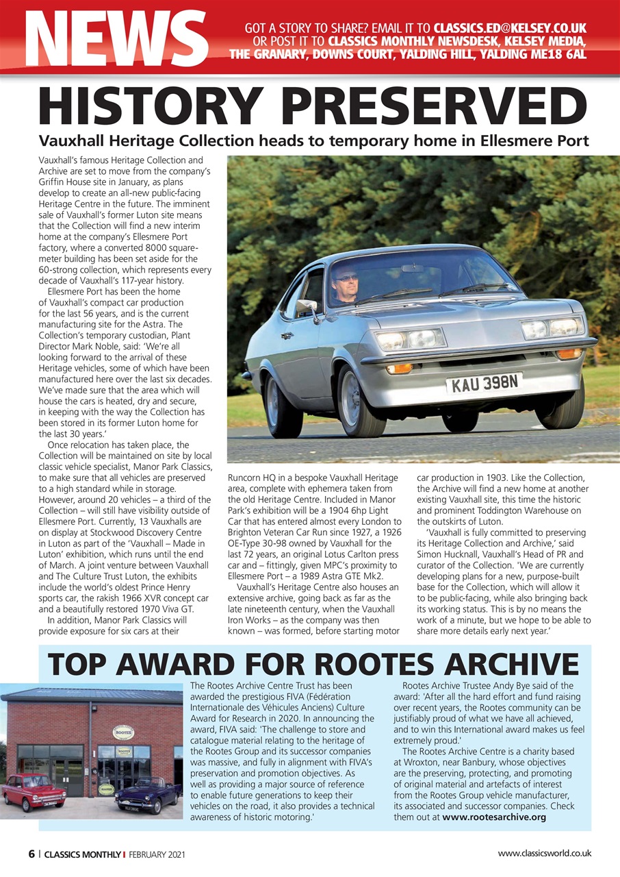 Classics World Preview Pages