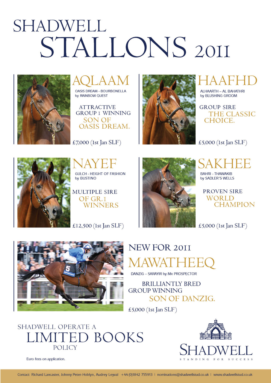 European Trainer Magazine - horse racing Preview Pages