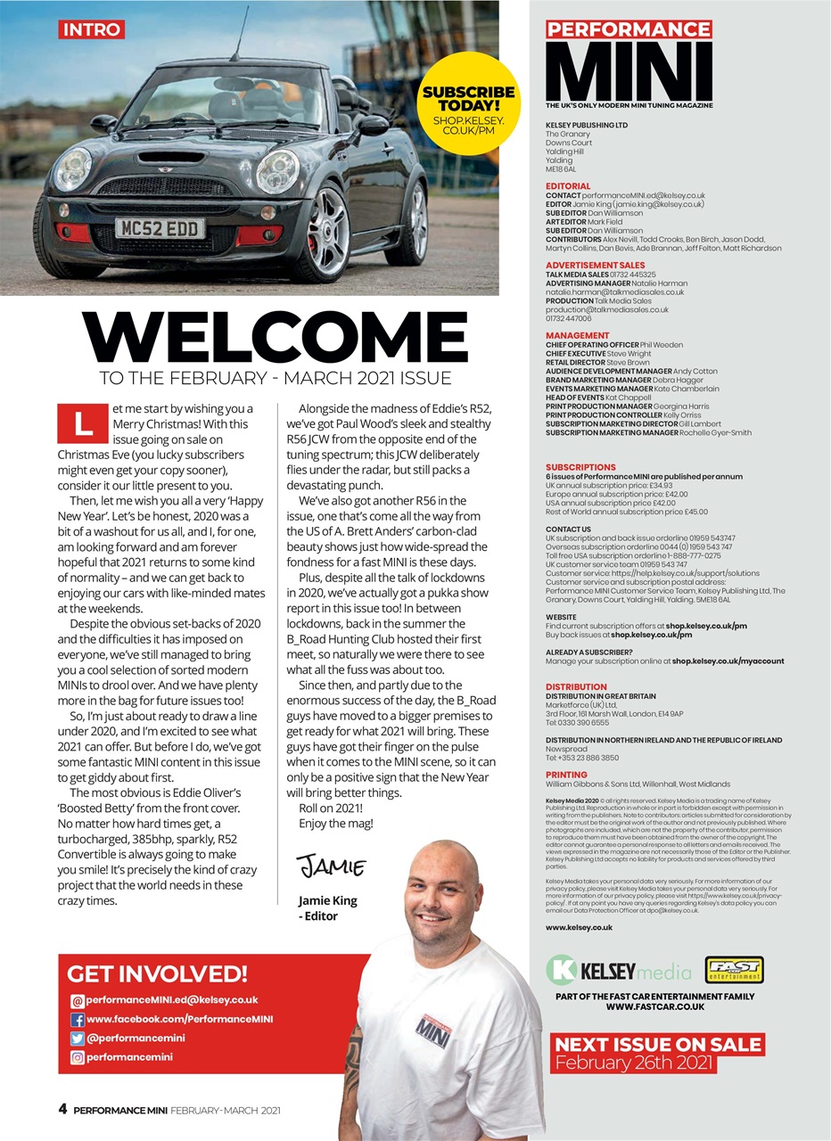 Performance Mini Preview Pages