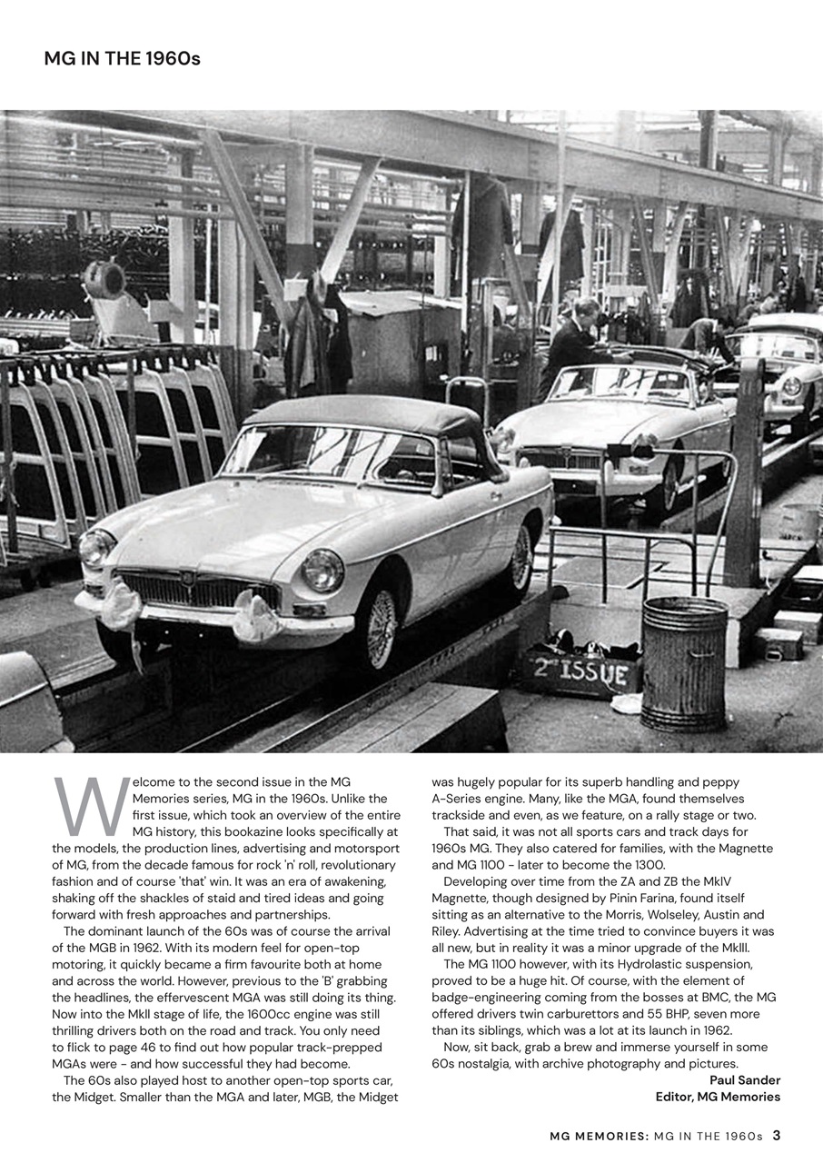 MG Memories Preview Pages