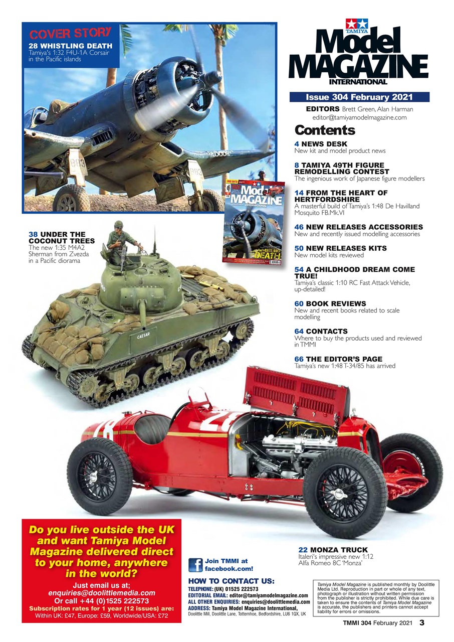 Tamiya Model Magazine Preview Pages
