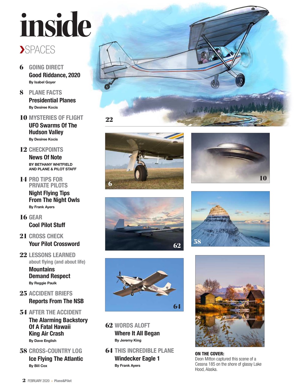 Plane & Pilot Preview Pages