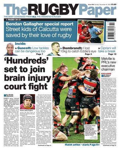 The Rugby Paper issue 20 Dec 2020