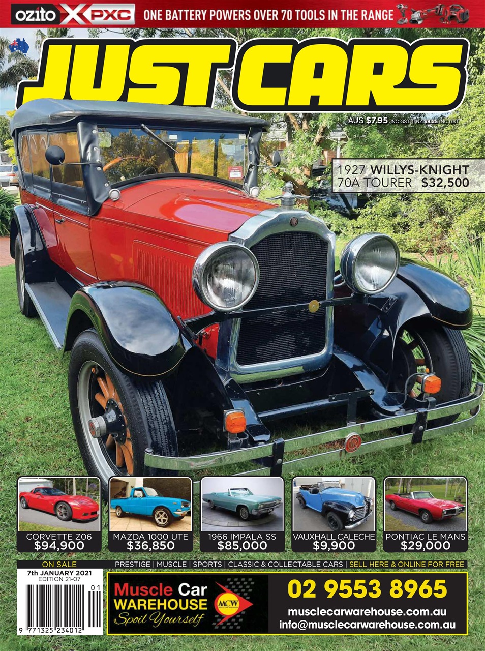 JUST CARS Preview Pages
