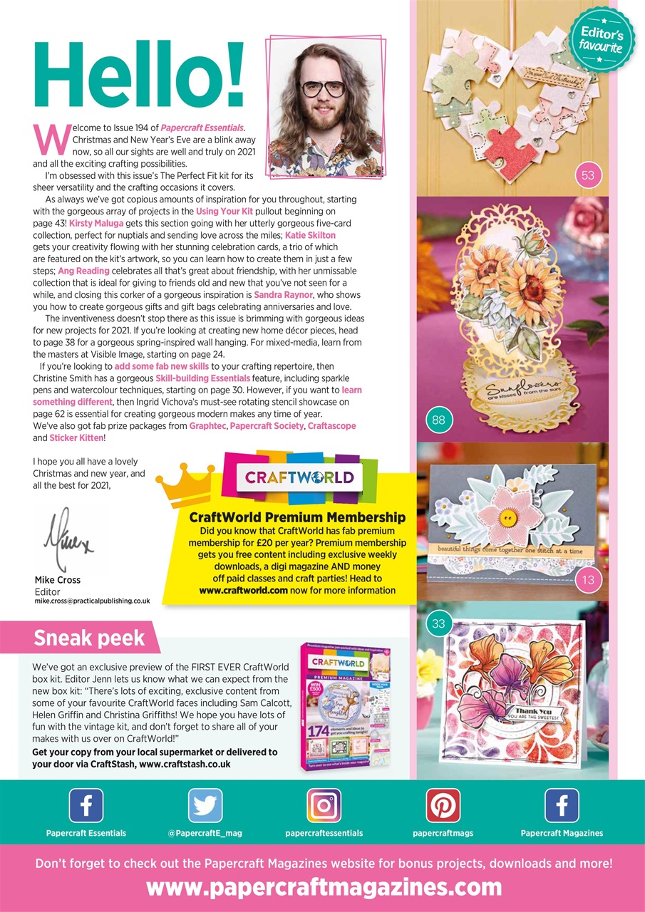 Papercraft Essentials Preview Pages