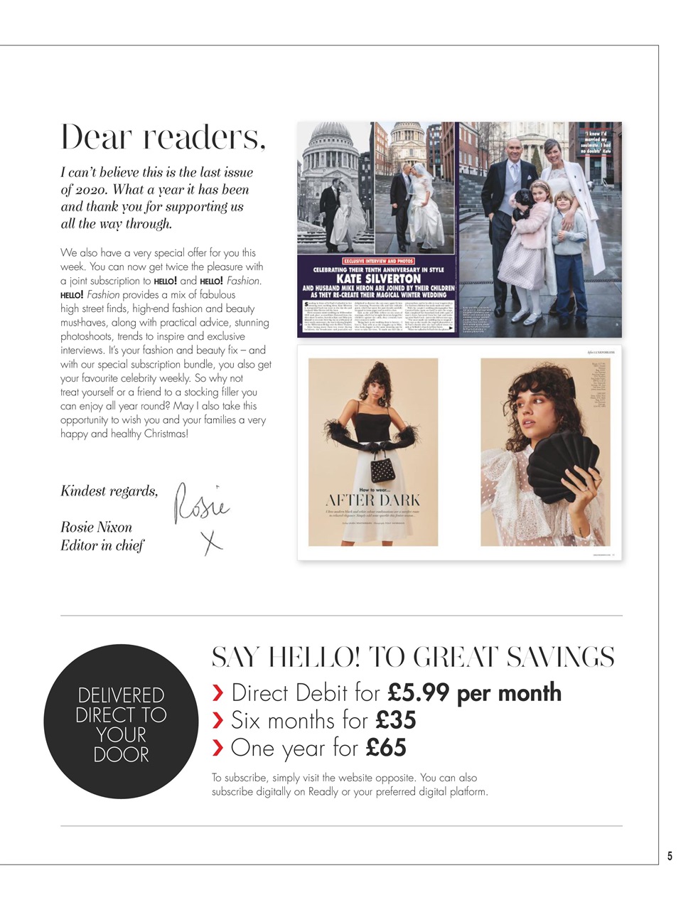 Hello! Magazine Preview Pages