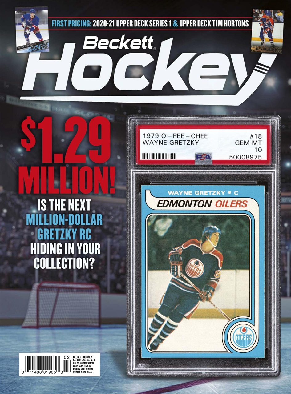 Beckett Hockey Magazine Preview Pages