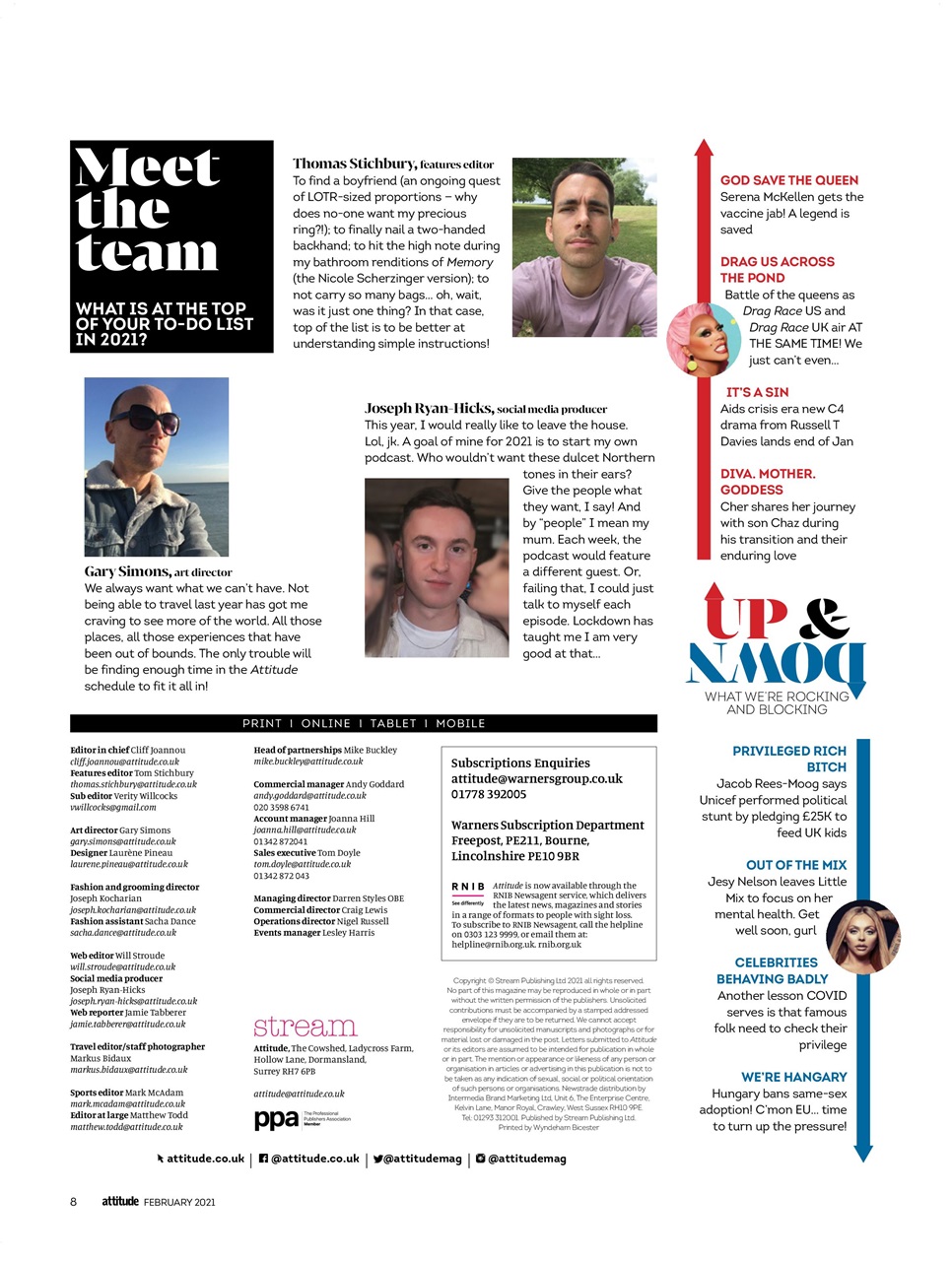 Attitude Preview Pages