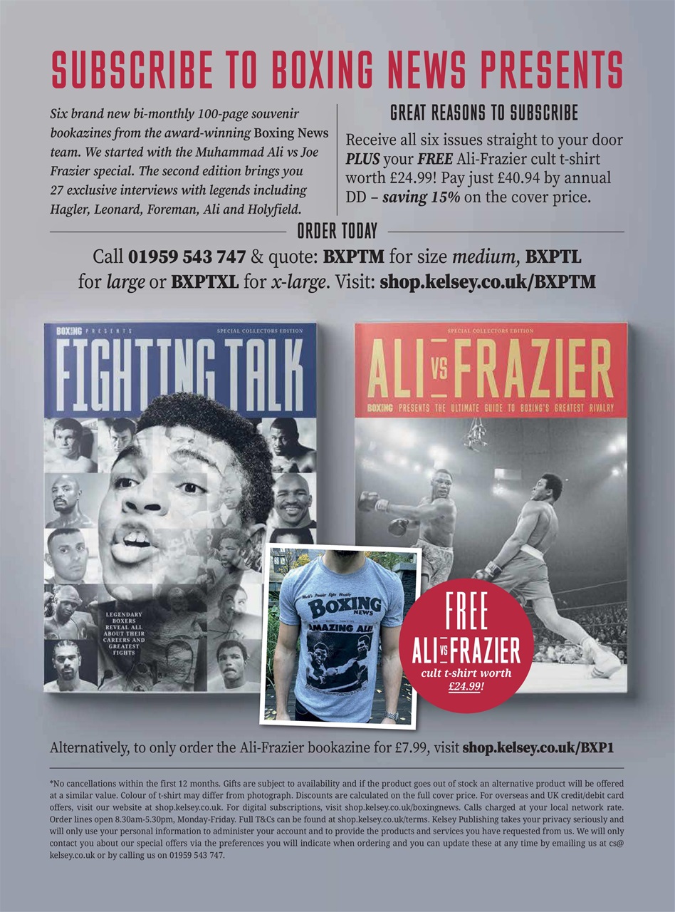 Boxing News Presents Preview Pages