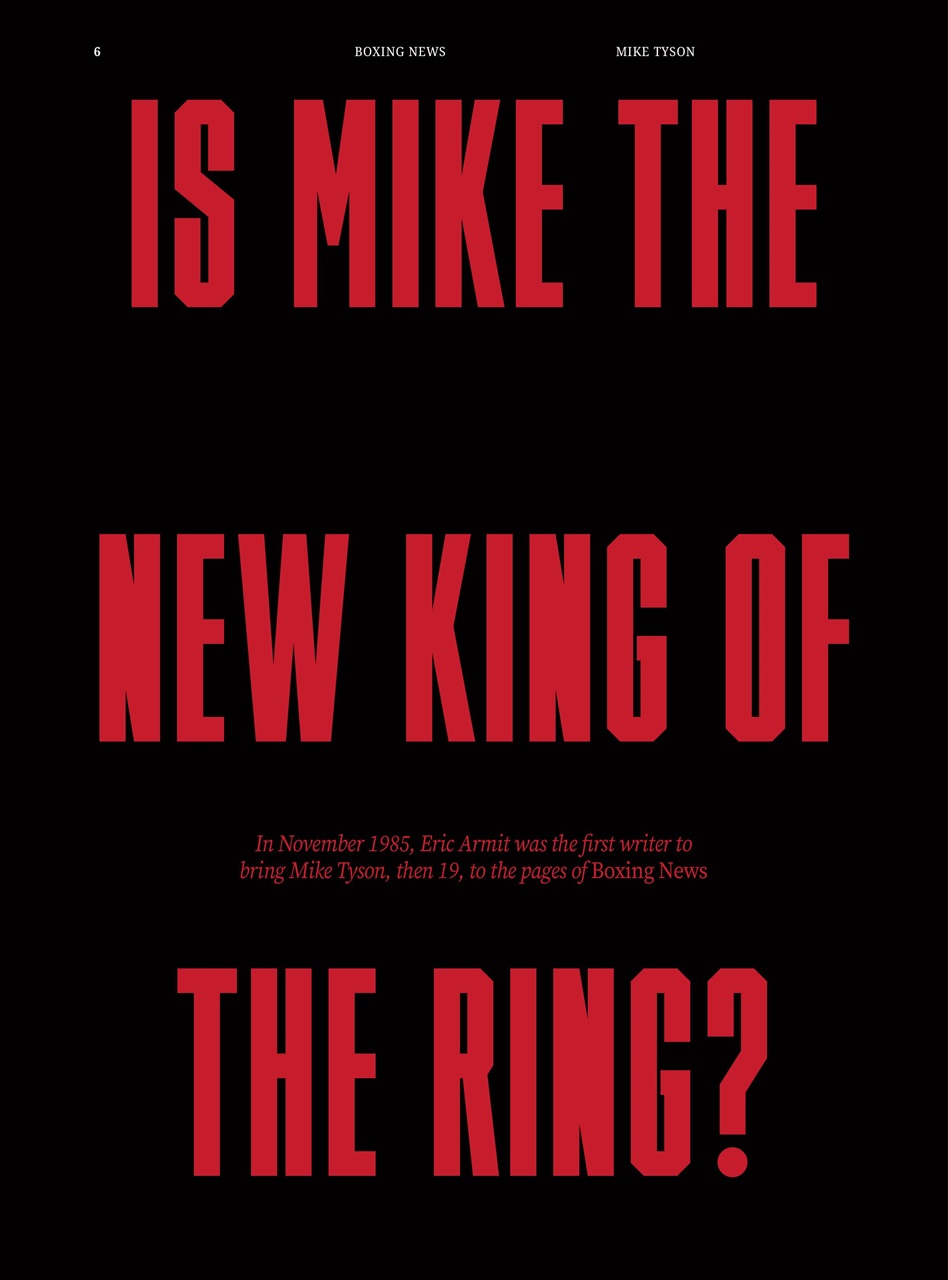 Boxing News Presents Preview Pages