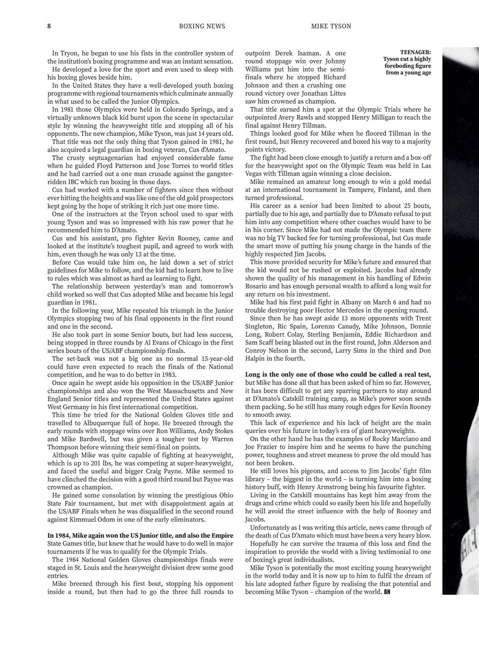 Boxing News Presents Preview Pages