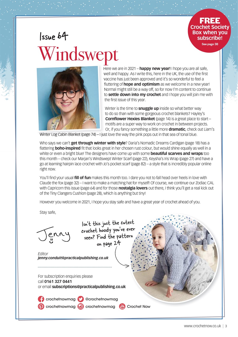 Crochet Now Magazine Preview Pages