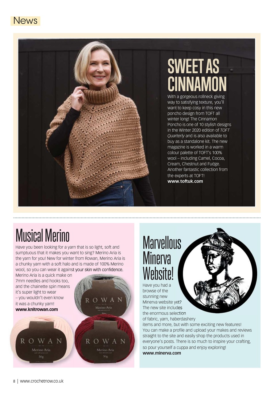 Crochet Now Magazine Preview Pages