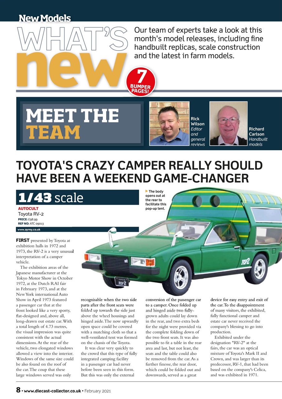 Diecast Collector Preview Pages