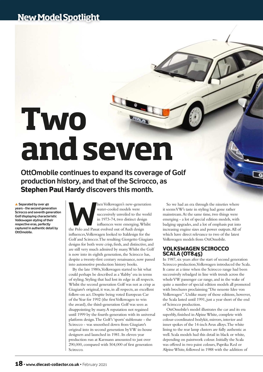 Diecast Collector Preview Pages