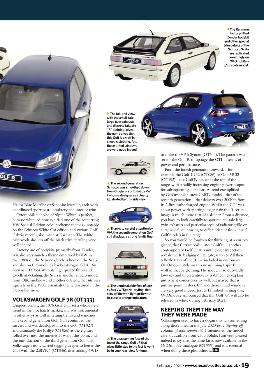 Diecast Collector Preview Pages