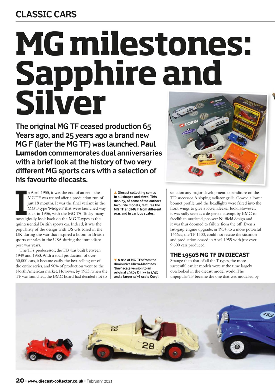 Diecast Collector Preview Pages