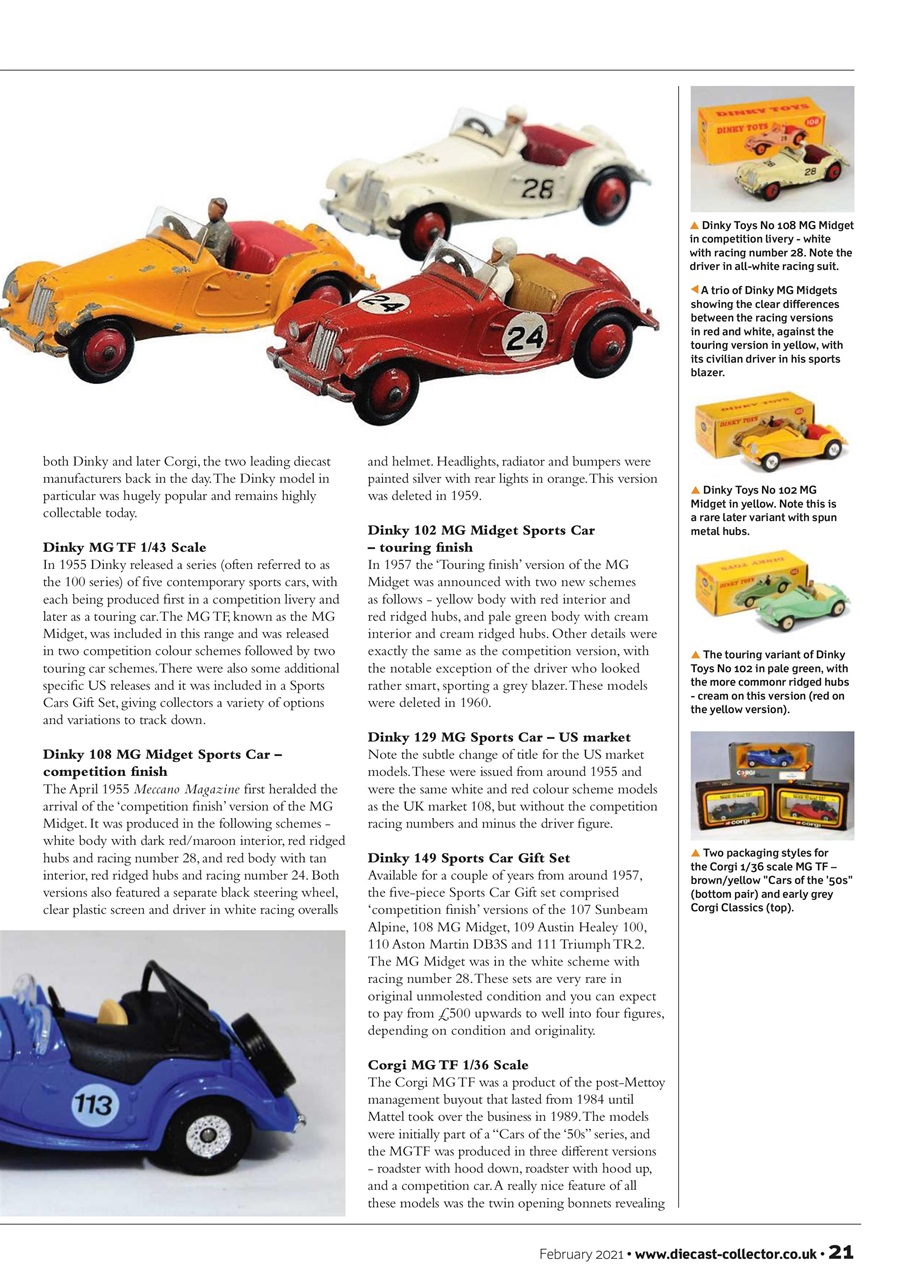 Diecast Collector Preview Pages