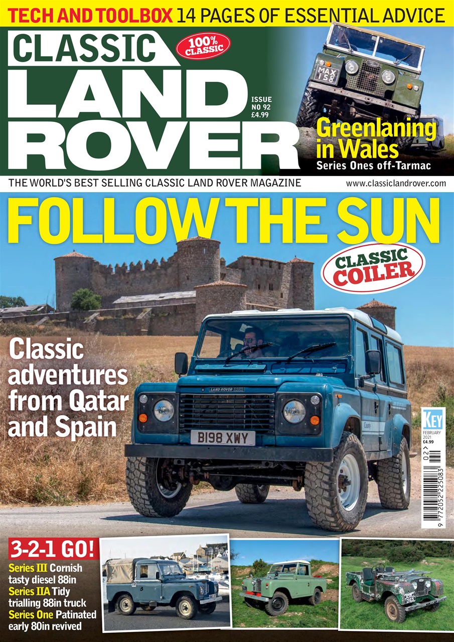 Classic Land Rover Magazine Preview Pages