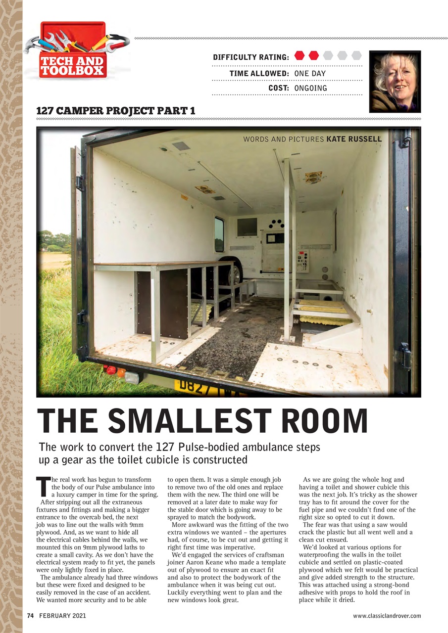 Classic Land Rover Magazine Preview Pages