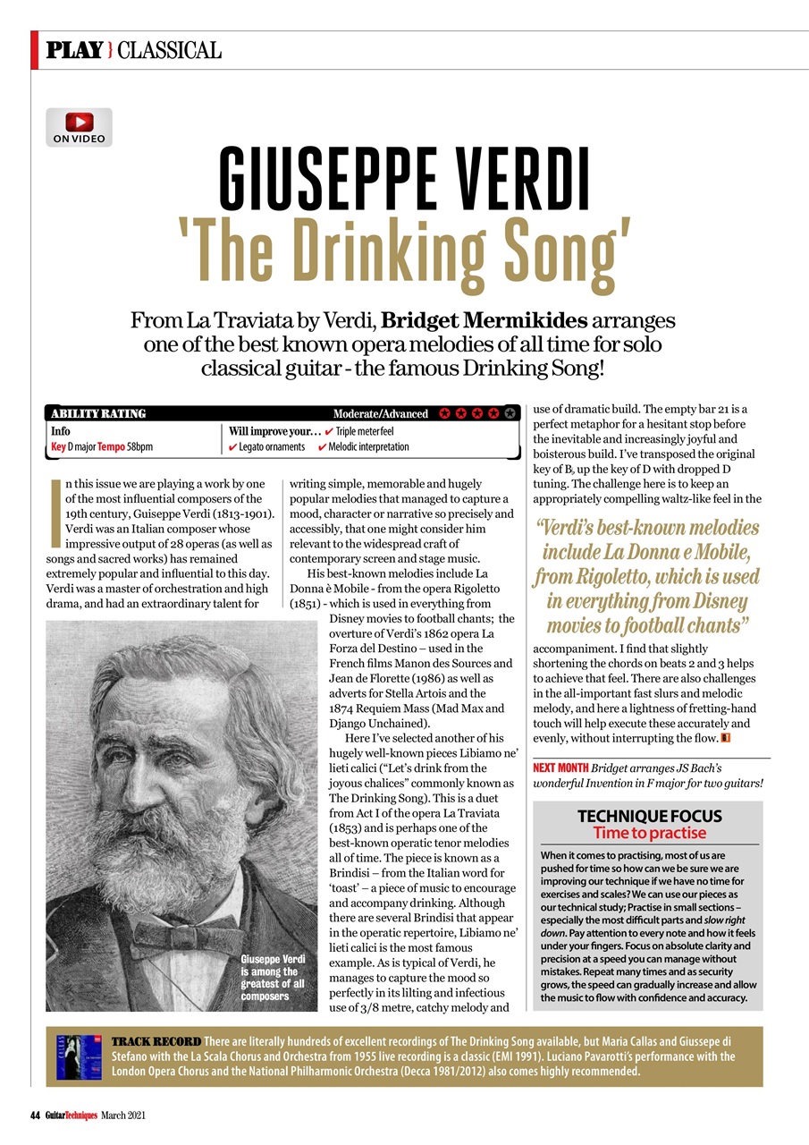 Guitar Techniques Preview Pages