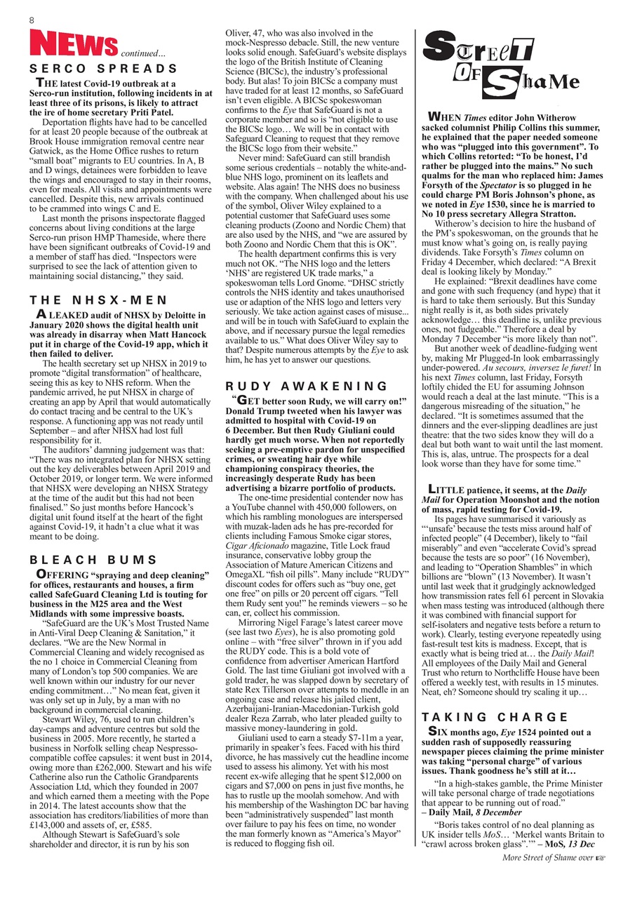 Private Eye Preview Pages