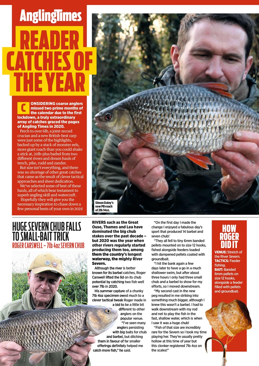 Angling Times Preview Pages