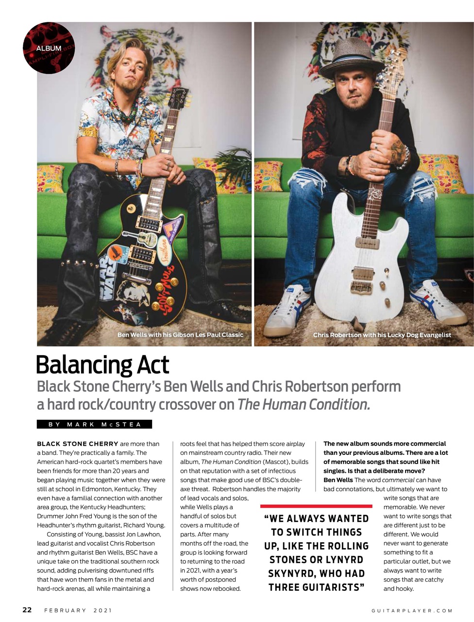 Guitar Player Preview Pages